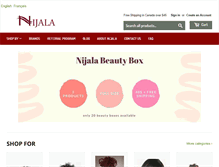 Tablet Screenshot of nijala.com